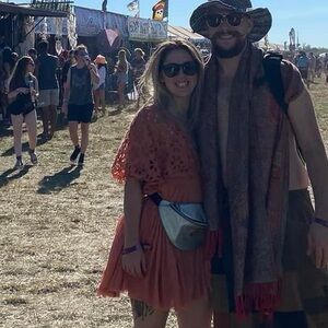 Free People float mini dress